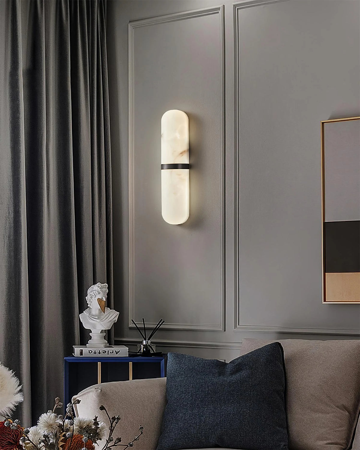 Marmo Alabaster Wall Lamp, product view 6