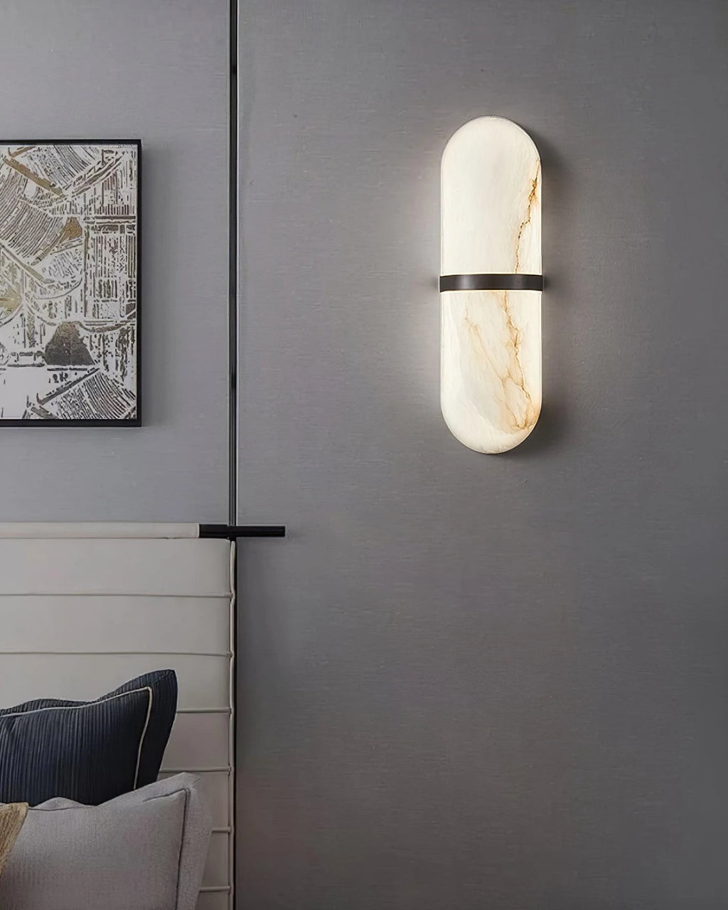Marmo Alabaster Wall Lamp, product view 13