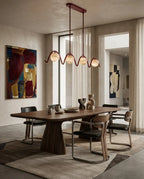Marvion Alabaster Wave Linear Chandelier, product view 8