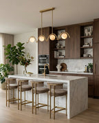 Marvion Alabaster Wave Linear Chandelier, product view 9