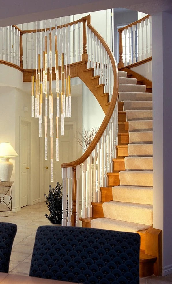 Mina Crystal Entryway Light Fixtures High Ceiling size reference image for high ceiling entryway lighting