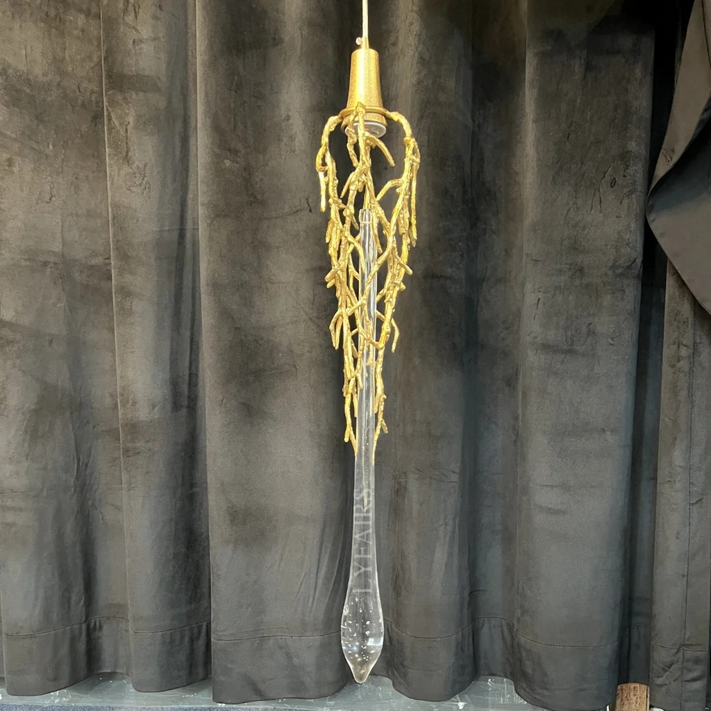 Modern Crystal Glass Drops Chandelier for Staircase crystal glass drop chandelier product view