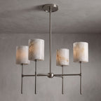 Multi-Arm Alabaster Cylinder Chandelier, product view 25