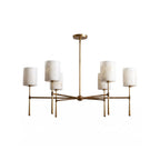 Multi-Arm Alabaster Cylinder Chandelier, product view 29