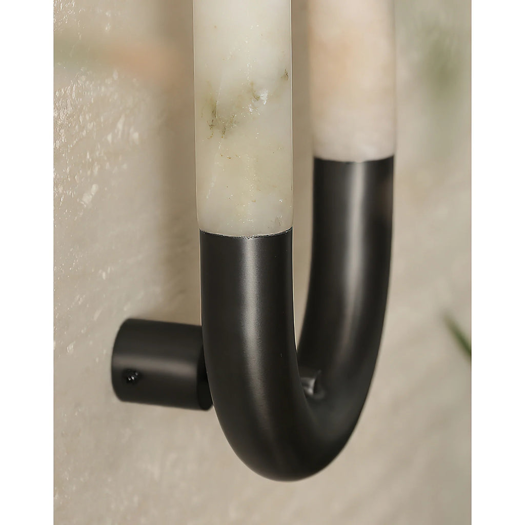 Olyss Alabaster Tube Wall Sconce alabaster wall light view 02