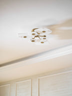 Organic Alabaster Slab Semi-Flush Ceiling Light, product view 17