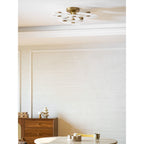 Organic Alabaster Slab Semi-Flush Ceiling Light, product view 18