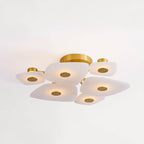 Organic Alabaster Slab Semi-Flush Ceiling Light, product view 20