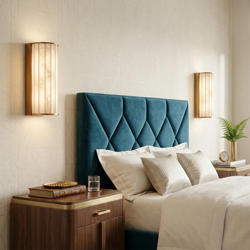 Padana Alabaster Wall Lamp by Bling Lighting Studio