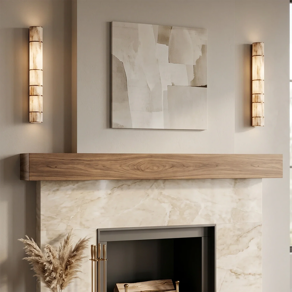 Padana Alabaster Wall Lamp by Bling Lighting Studio