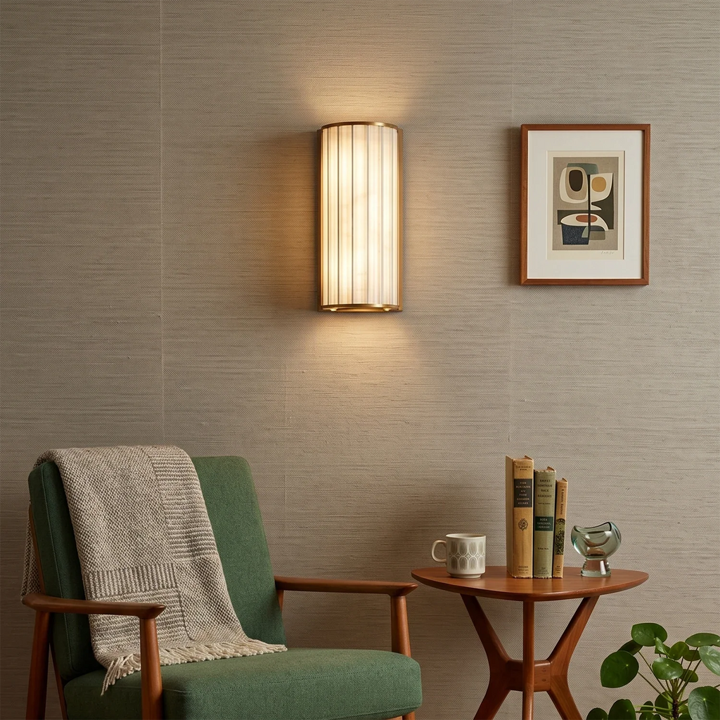 Padana Alabaster Wall Lamp by Bling Lighting Studio