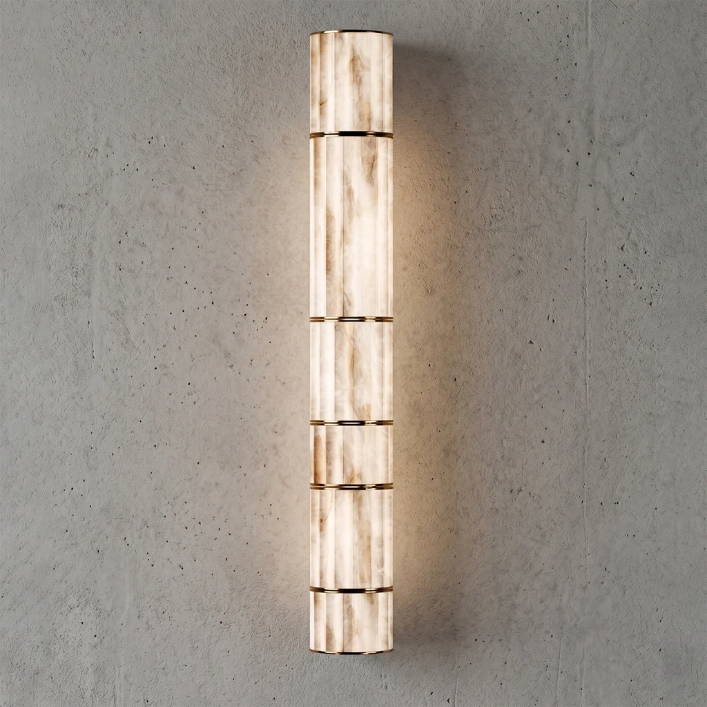 Padana Alabaster Wall Lamp by Bling Lighting Studio