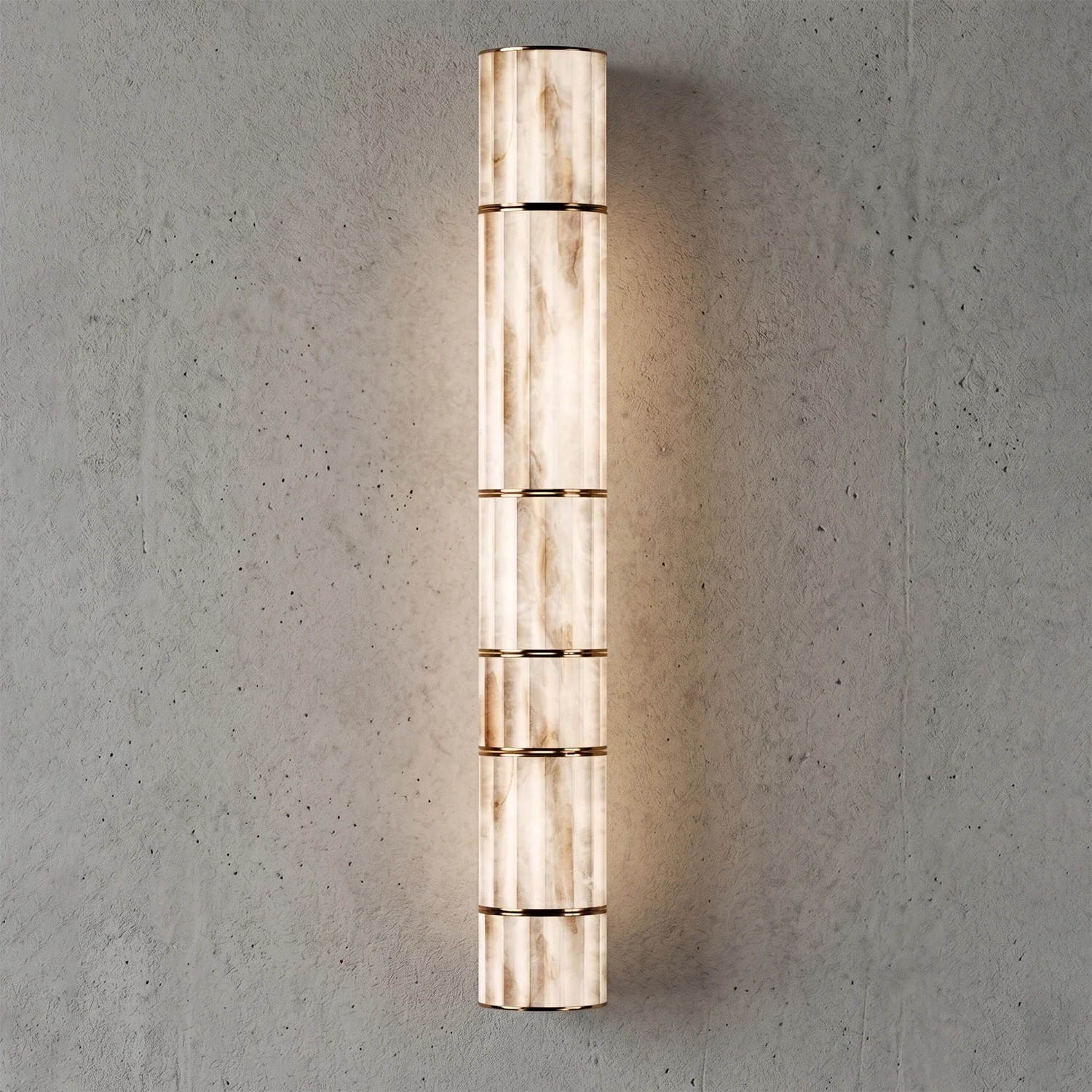 Padana Alabaster Wall Lamp by Bling Lighting Studio