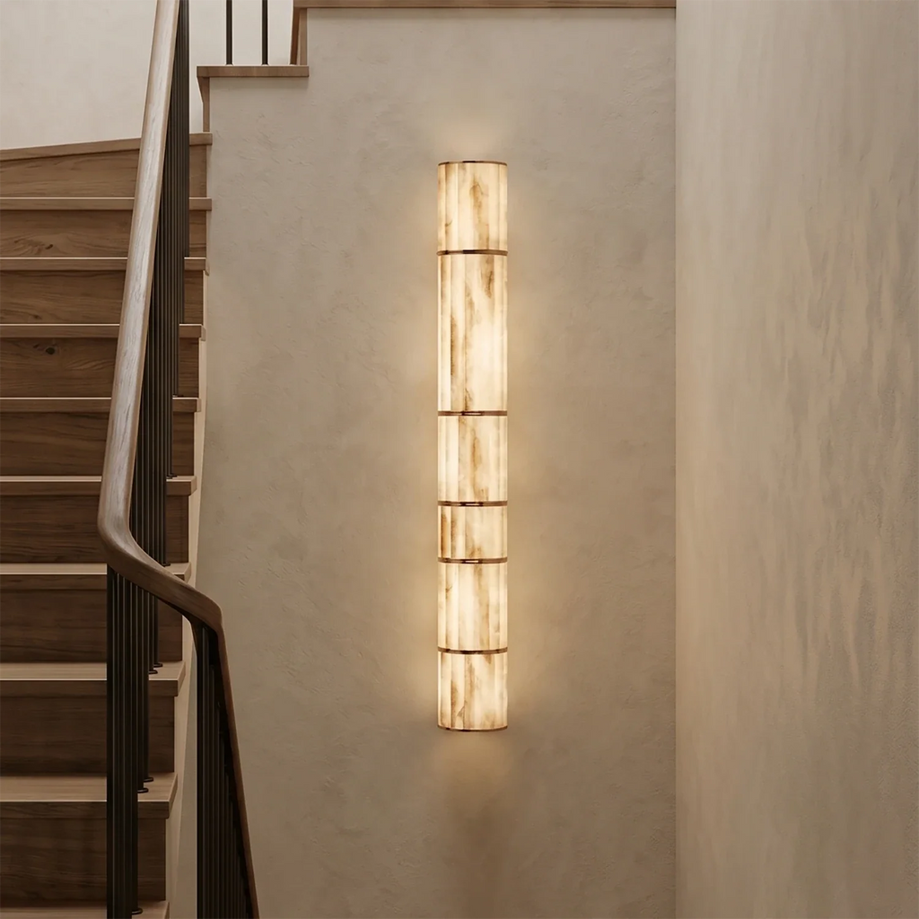 Padana Alabaster Wall Lamp by Bling Lighting Studio