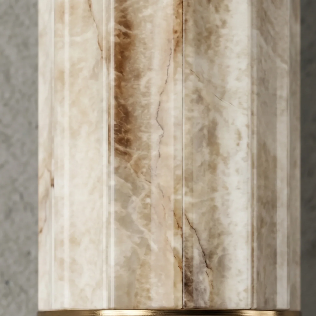 Padana Alabaster Wall Lamp by Bling Lighting Studio