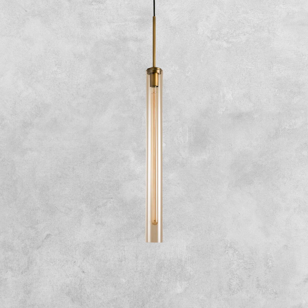 Colleena Fluted Glass Pendant