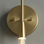 Raindrop Glass Solitaire Wall Lamp by Bling Lighting Studio