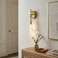 Raindrop Glass Solitaire Wall Lamp by Bling Lighting Studio