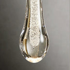 Raindrop Glass Solitaire Wall Lamp by Bling Lighting Studio