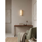 Rectangular Alabaster Flush Wall Sconce, product view 11