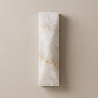 Rectangular Alabaster Flush Wall Sconce, product view 12