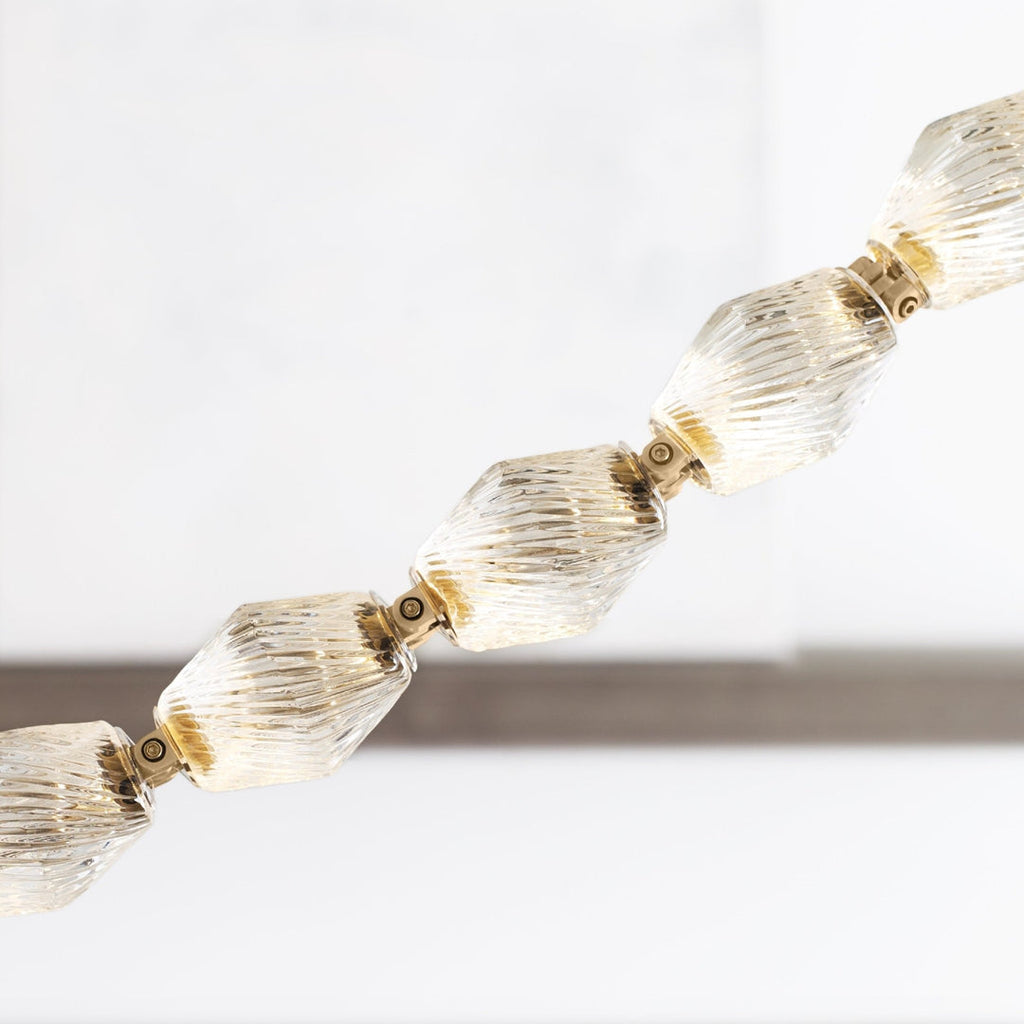 Riviere Glass Chain Chandelier gallery image 69