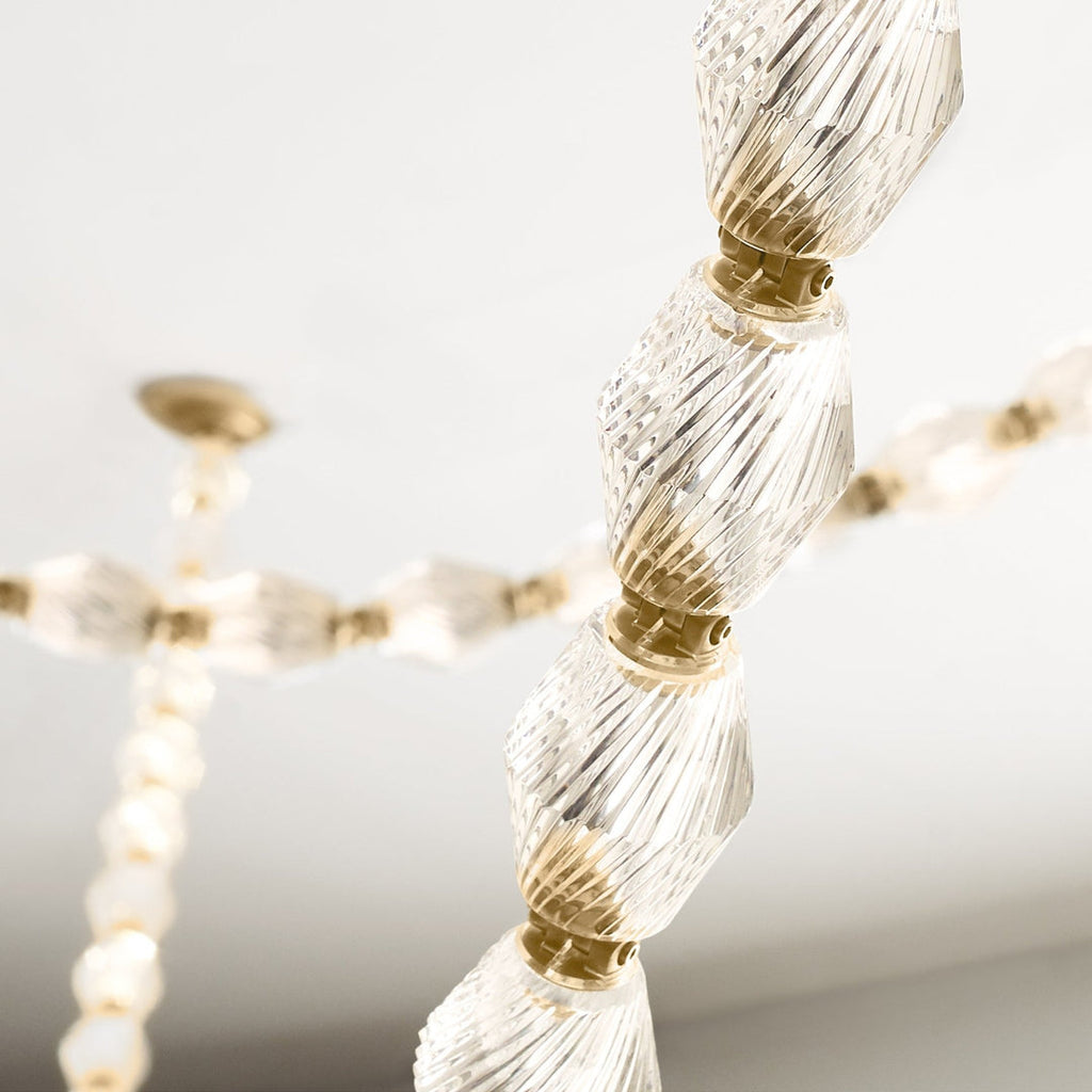 Riviere Glass Chain Chandelier gallery image 78