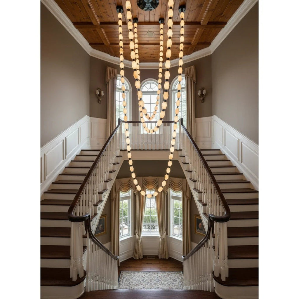 Riviere Glass Chain Chandelier gallery image 89