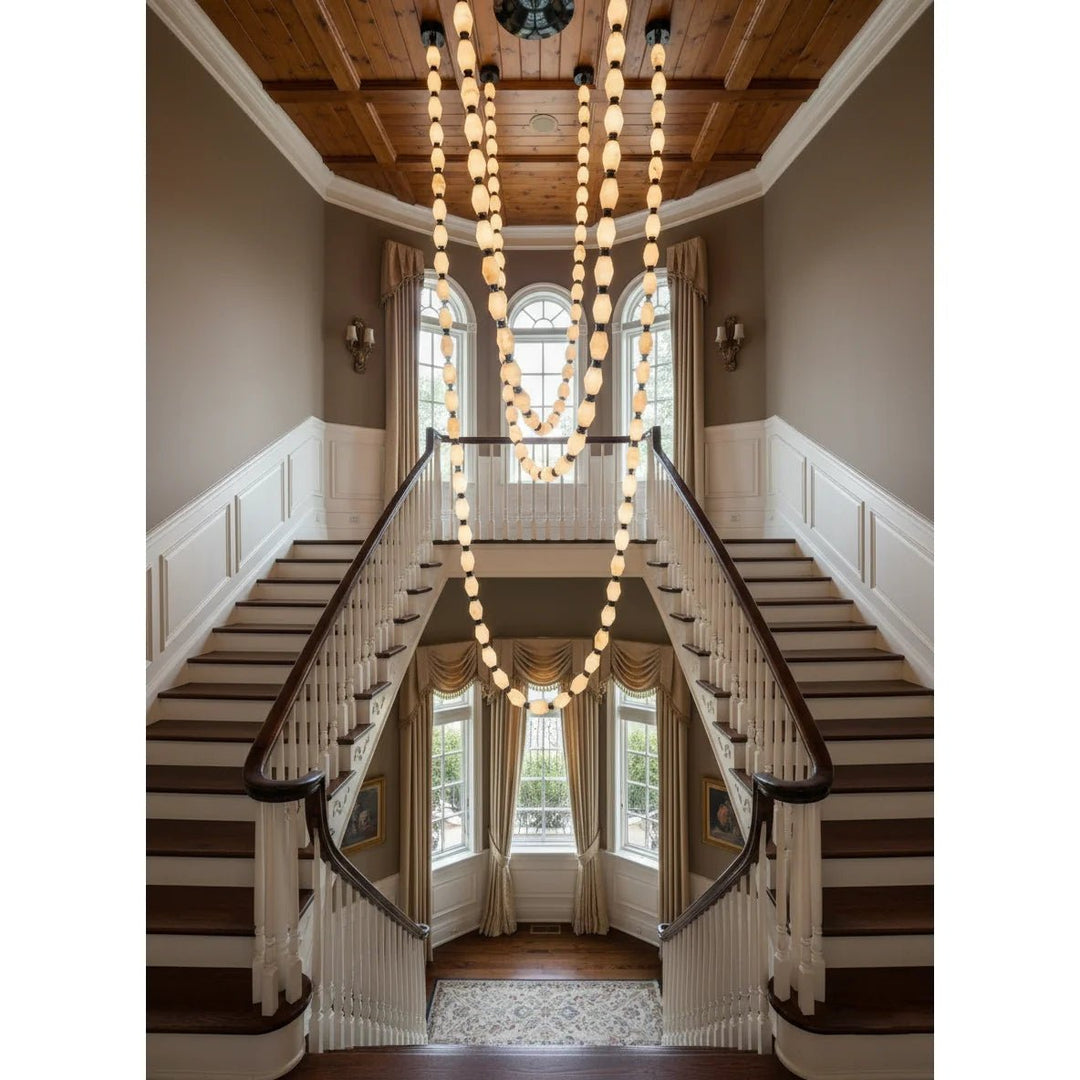 Riviere Glass Chain Chandelier gallery image 89