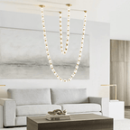 Riviere Glass Chain Chandelier gallery image 93