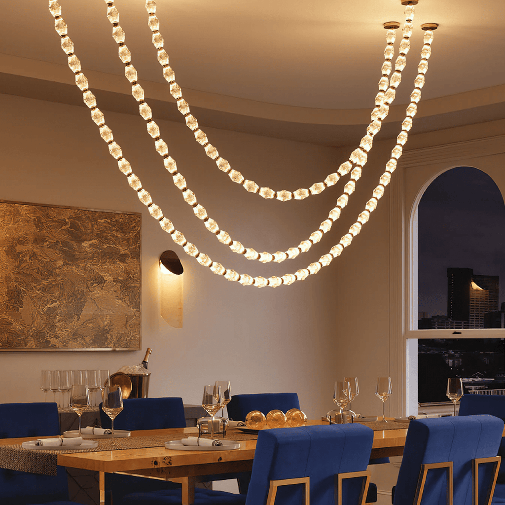 Riviere Glass Chain Chandelier gallery image 95