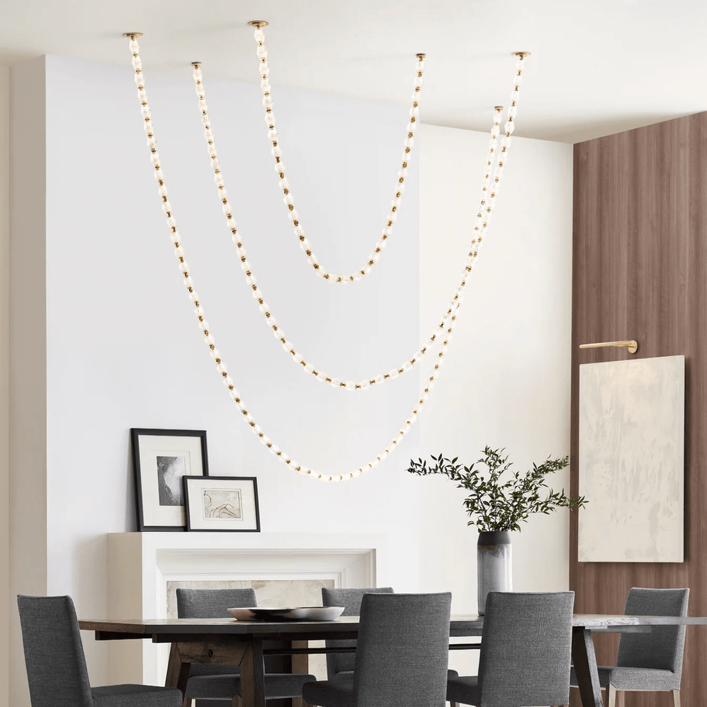 Riviere Glass Chain Chandelier gallery image 97
