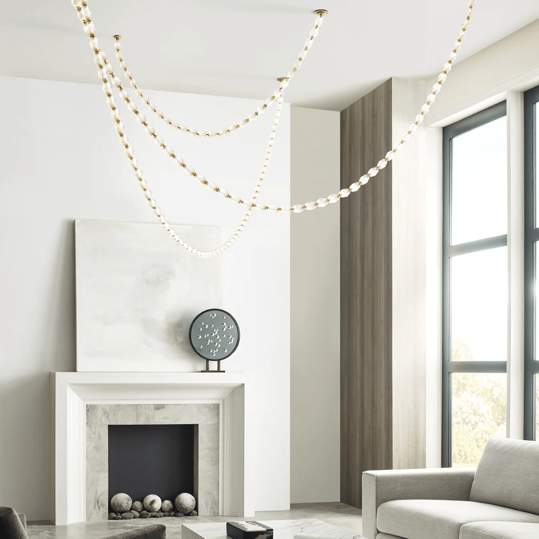 Riviere Glass Chain Chandelier gallery image 98