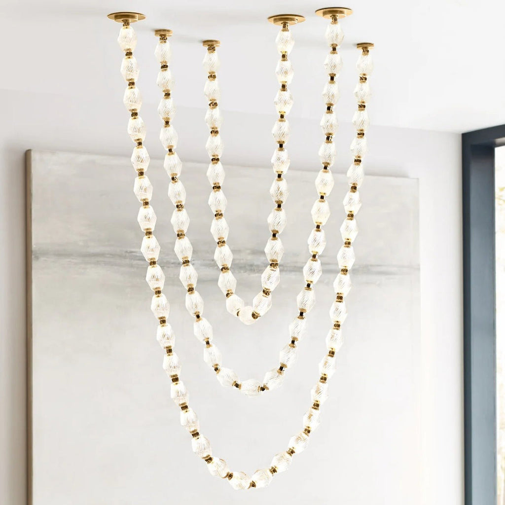 Riviere Glass Chain Chandelier gallery image 99