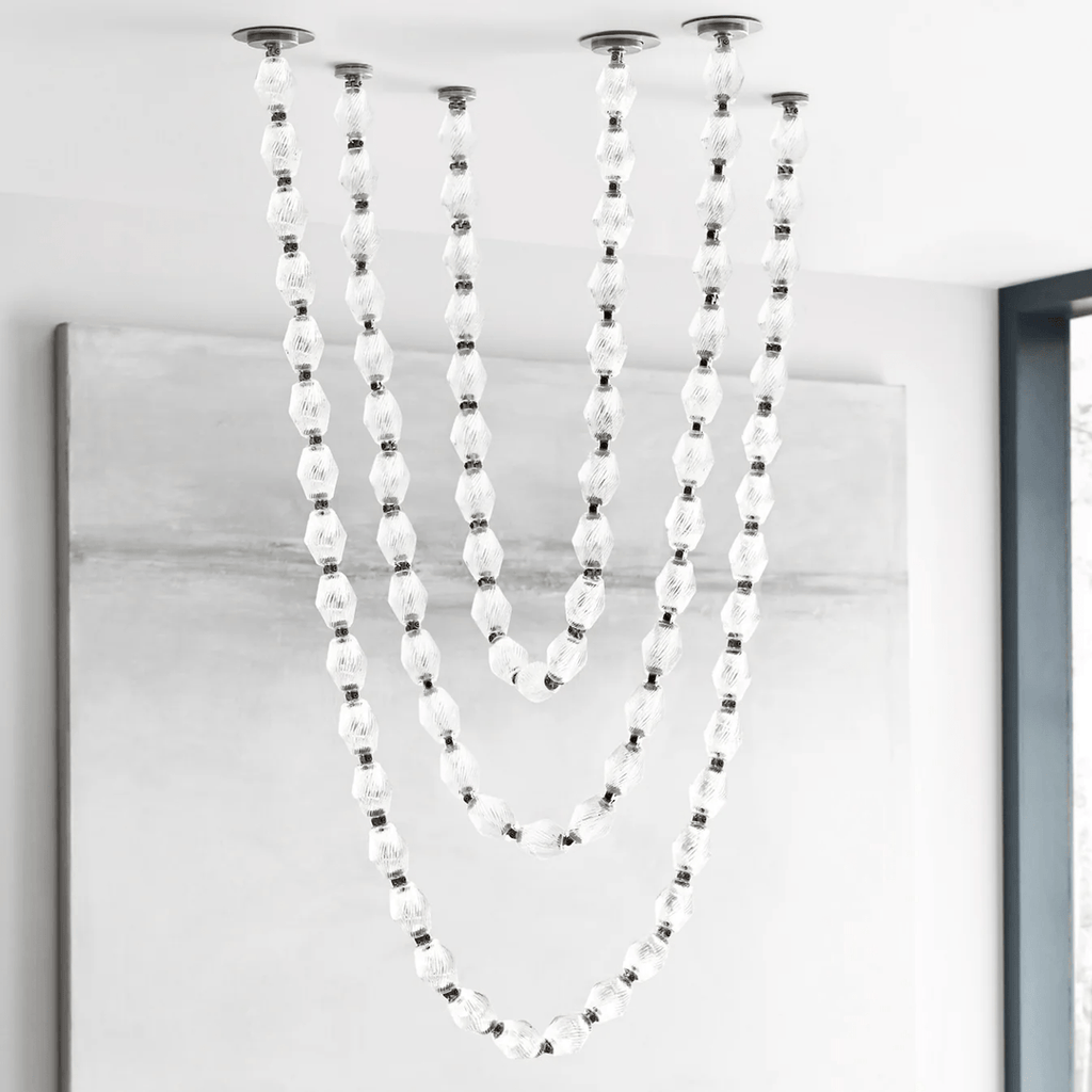 Riviere Glass Chain Chandelier gallery image 100