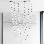 Riviere Glass Chain Chandelier gallery image 115