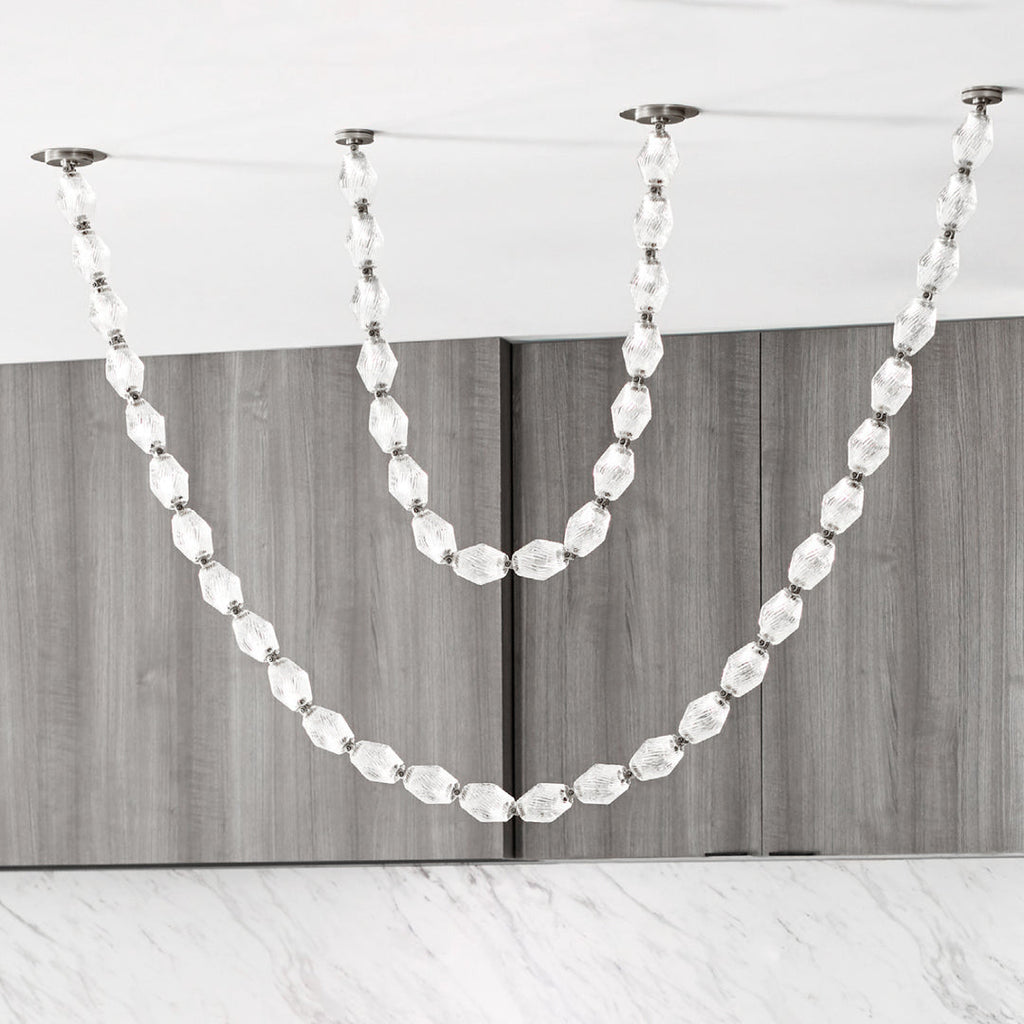 Riviere Glass Chain Chandelier gallery image 116