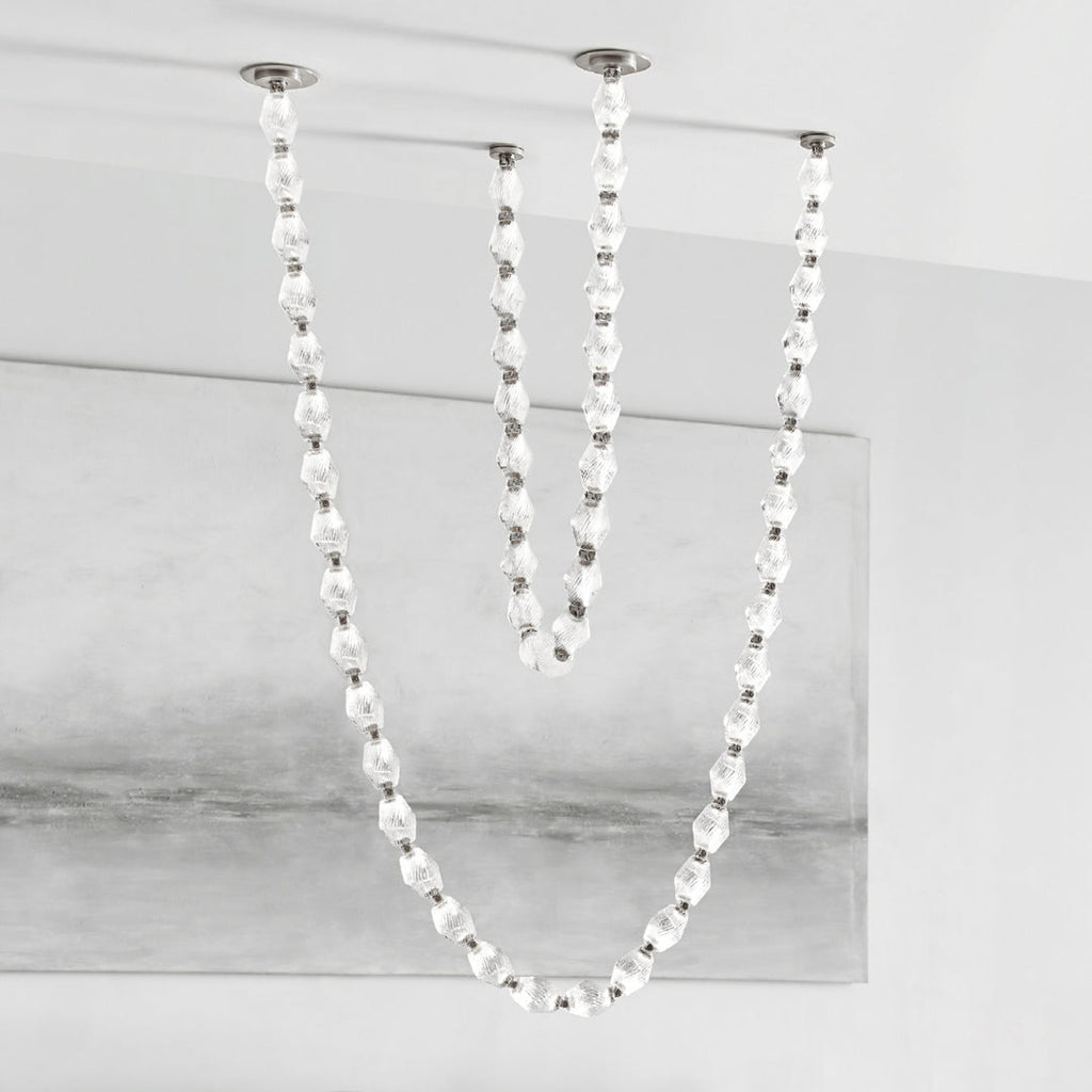 Riviere Glass Chain Chandelier gallery image 117
