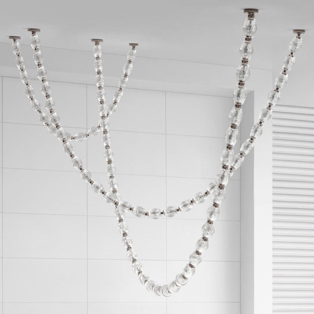 Riviere Glass Chain Chandelier gallery image 118