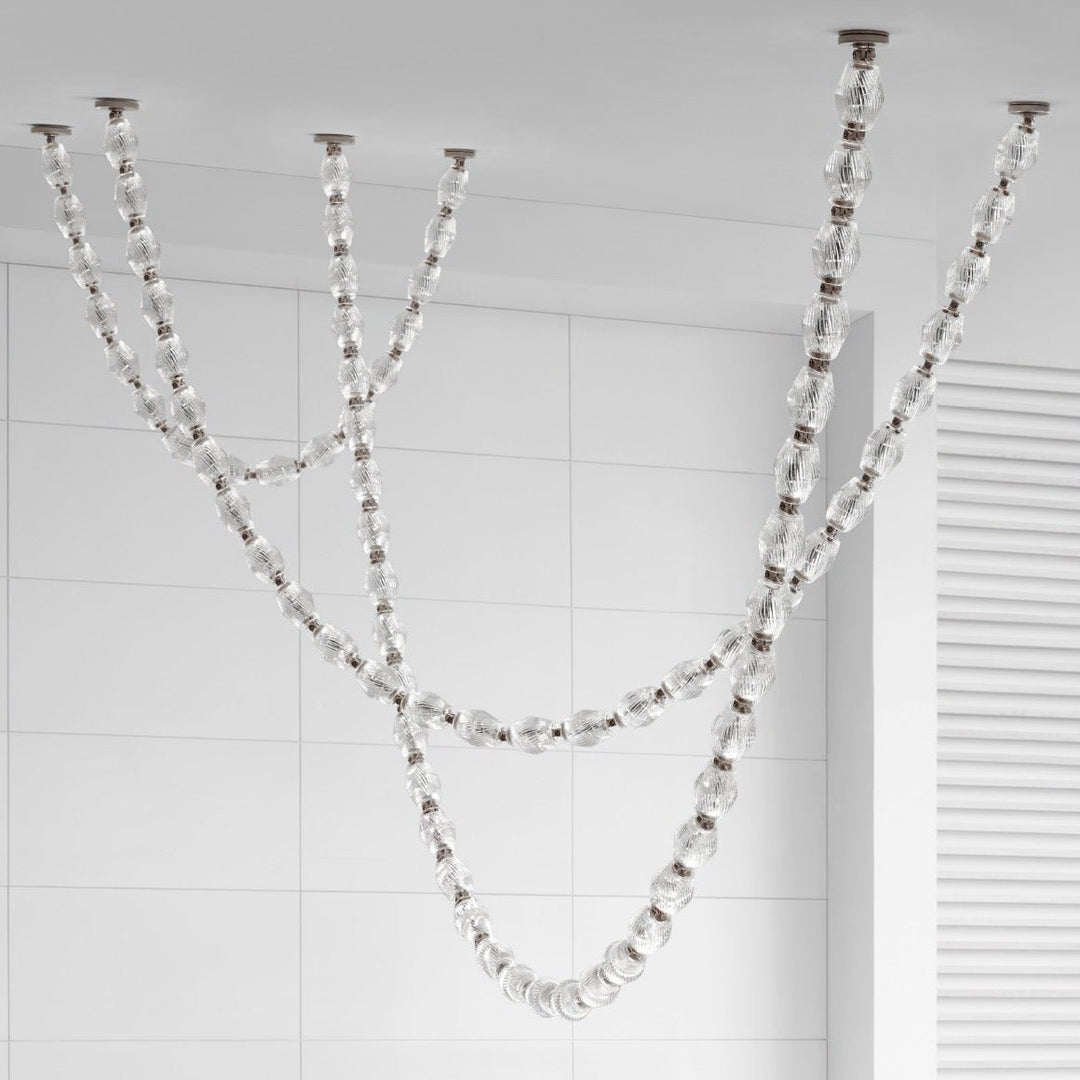 Riviere Glass Chain Chandelier gallery image 118