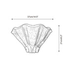 Roche Carved Alabaster Wall Sconce, product view 5