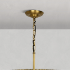 Ghiaccio Round Chandelier by Bling Lighting Studio