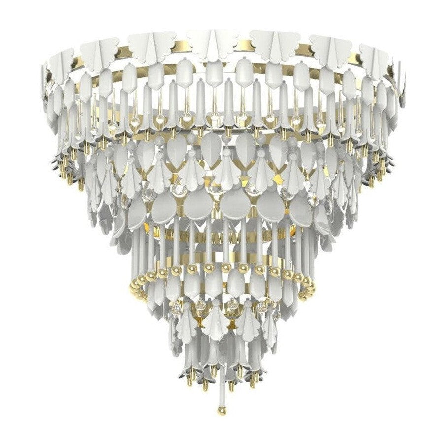 Lladro Seasons Chandelier by Bling Lighting Studio