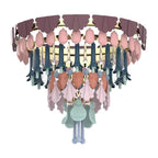 Lladro Seasons Chandelier by Bling Lighting Studio