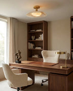 Selmora Alabaster Semi-Flush Mount, product view 9