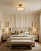 Selmora Alabaster Semi-Flush Mount, product view 10