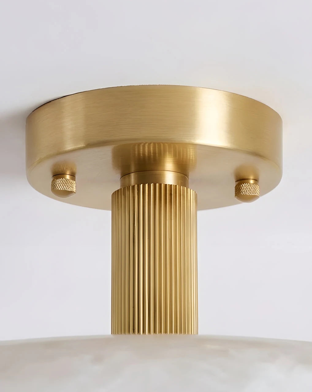 Selmora Alabaster Semi-Flush Mount, product view 11