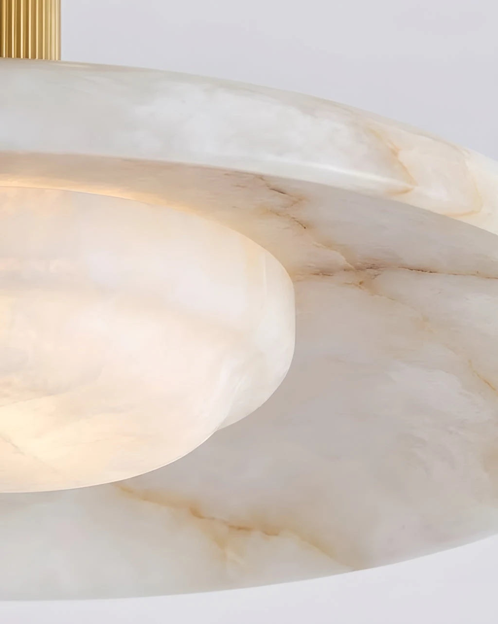 Selmora Alabaster Semi-Flush Mount, product view 13