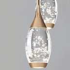 Setya Long Drop Crystal Chandelier long drop crystal cluster view