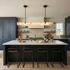 Slim Linear Alabaster LED Pendant Light, product view 9